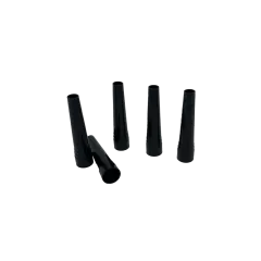 Одноразові мундштуки для кальяну XXL (Чорні, конус, 100 шт/уп)