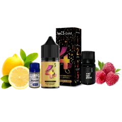 Набор для самозамеса WES Gold Raspbery&Lemon (Малина Лимон, 50 мг, 30 мл)