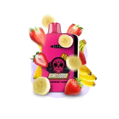 Elf Bar GH 23000 Strawberry Banana (Клубника Банан) Одноразовый POD