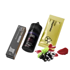 Набір для самозамішування Chaser Black Blackcurrant Rose Ultra (Смородина Троянда, 50 мг, 30 мл)