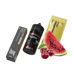 Набір для самозамішування Chaser Mix Cherry Watermelon (Вишня Кавун, 65 мг, 30 мл)