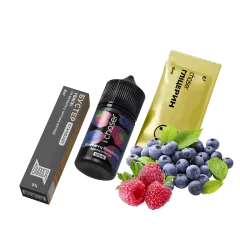 Набір для самозамішування Chaser Lux Blueberry Raspberry (Чорниця Малина, 50 мг, 30 мл)