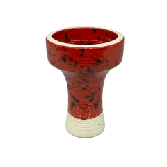 Глиняная чаша GrynBowls Killer Pink (Розовый с узорами)