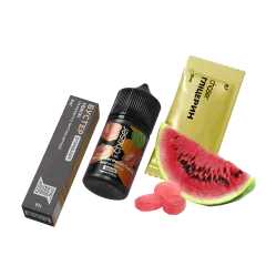 Набір для самозамішування Chaser Lux Sour Watermelon Candy (Кисла кавунова цукерка, 50 мг, 30 мл)