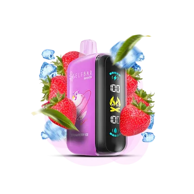 Elf Bar Raya D3 25000 Strawberry Ice (Клубника Лёд) Одноразовый POD