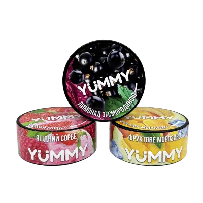 Набір ТОП 3 смаків тютюну Yummy по 100 г