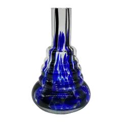 Колба для кальяну Amy Blue Mini (Синій із розлученнями, без кріплення)