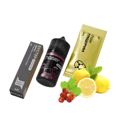 Набір для самозамішування Chaser Mix Wildberry Lemon Ultra (Суниця Лимон, 65 мг, 30 мл)
