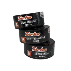 Набір із 3 нових смаків тютюну Turbo по 100 г