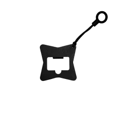 Открывашка-брелок для флаконов жидкости Vape (чёрный)