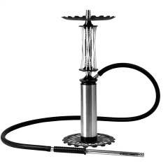 Кальян Trumpet Hookah Rider Still White (білий, повний комплект)