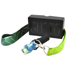 Персональный мундштук из керамики Gusto Blue Sky (Голубой)