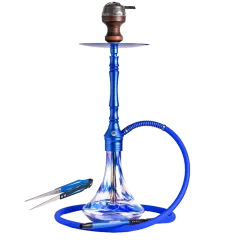 Кальян Yahya Nozzle Blue Full Version (синій, повний комплект)