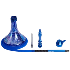 Кальян Yahya Nozzle Blue Full Version (синій, повний комплект)