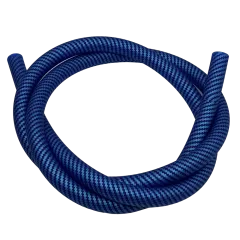 Силиконовый шланг для кальяна Carbon Blue (Синий)