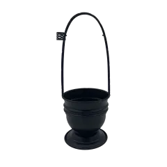 Корзина для угля Yahya Big (Черный)