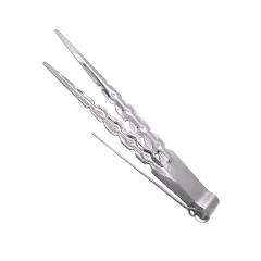 Щипцы для кальяна Amy Silver Long (Металлик)