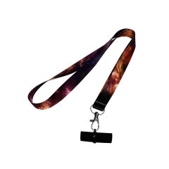 Персональный мундштук силиконовый Personalka Space (Чёрно-оранжевый)