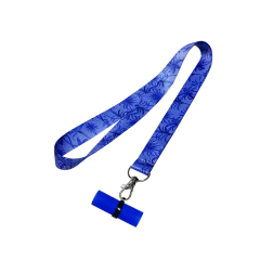 Персональный мундштук силиконовый Personalka Palms (Синий)