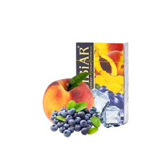 Табак Jibiar Ice peach blueberry (Ледяные персик черника, 50 г)
