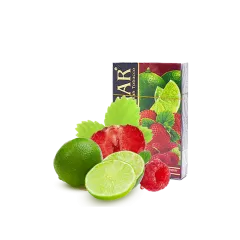 Табак Jibiar Lime strawberry raspberry (Лайм клубника малина, 50 г)