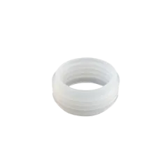 Силіконовий ущільнювач для колби White (Маленький, білий, без спідниці)