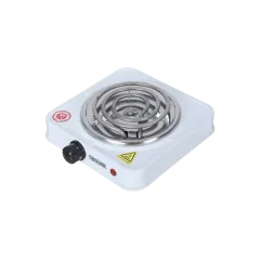 Электроплита, электропечь для угля 1000W White (1 конфорка)