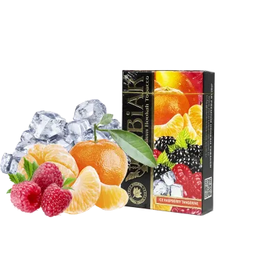 Табак Jibiar Ice Raspberry Tangerine (Малина Мандарин Лёд, 50 г)
