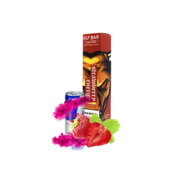 Elf Bar LUX 1500 Strawberry Energy (Клубничный Энергетик) Одноразовый POD