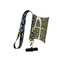 Персональный мундштук из полиацетали Personalka Poly Floral (Цветочный)