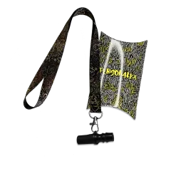 Персональный мундштук из полиацетали Personalka Poly Gold Ornament (Золотой Узор)