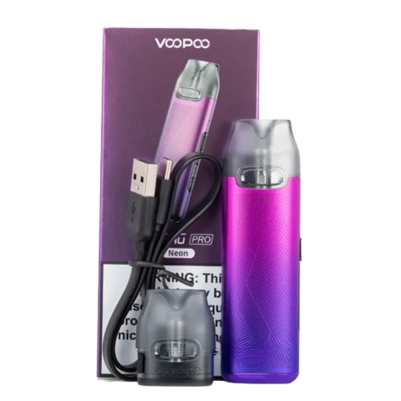 багаторазова електронна сигарета Voopoo V.THRU Pro 900 Silky Green