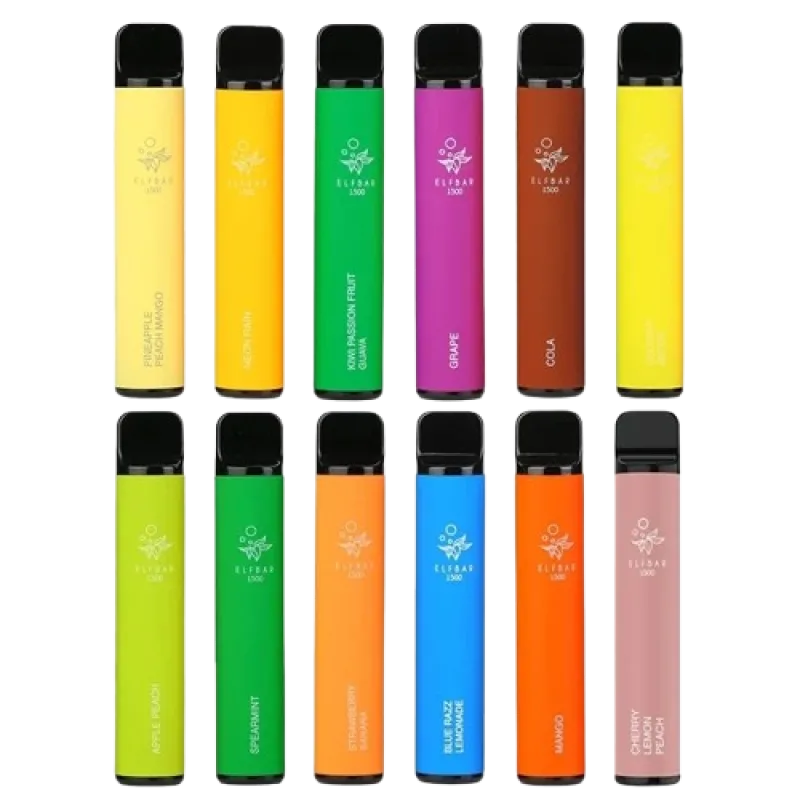 одноразова електронна сигарета Elf Bar 1500 Watermelon Lemon