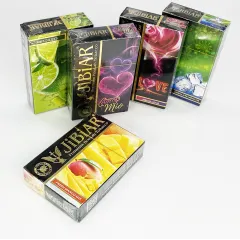 Табак Jibiar Ice peach blueberry (Ледяные персик черника, 50 г)