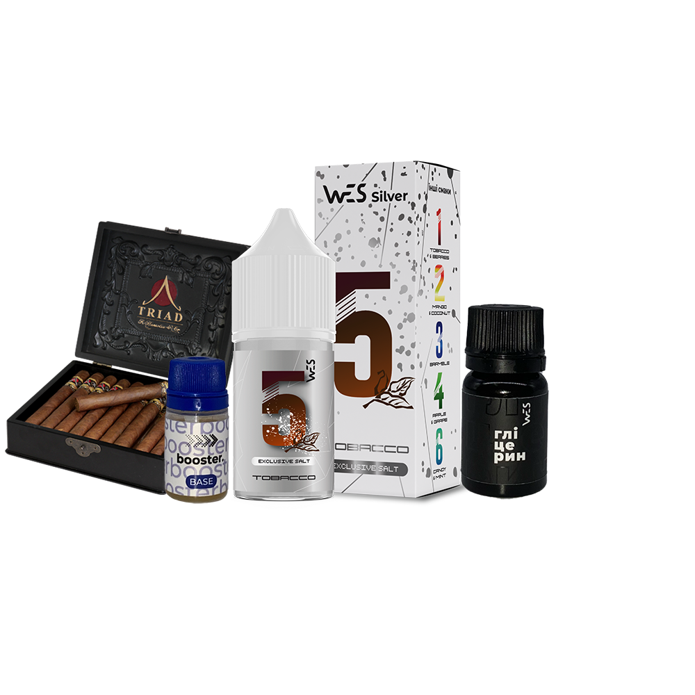 сольовий набір WES Silver 50 мг 30 мл