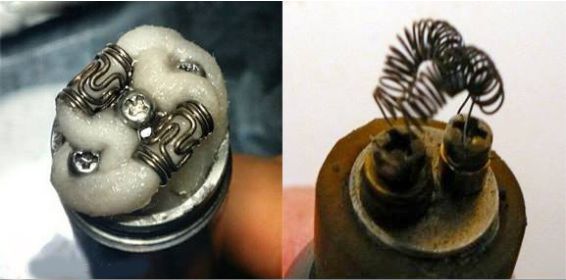 одноразова сигарета віддає гаром