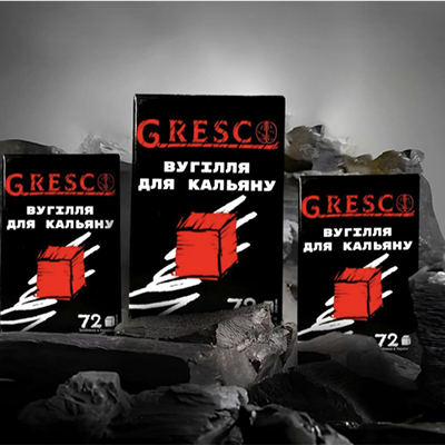 уголь для кальяна gresco