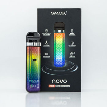 многоразка Smok Novo 2X Pod Kit 800 Rasta Green Cobra