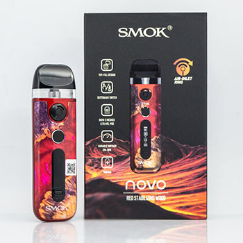 многоразка Smok Novo 5 900 Red Stabilizing Wood