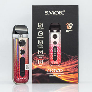 многоразка Smok Novo 5 900 Silver Red Cobra