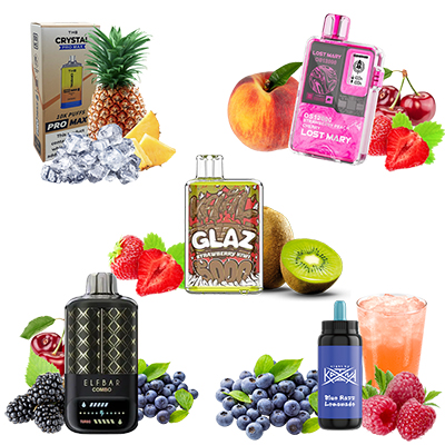 ТОП-5 одноразовых электронных сигарет с максимальным числом затяжек