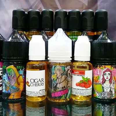 щелочь или соль жижа