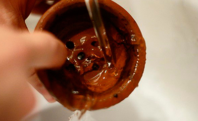 универсальный способ очистки чаши для кальяна 