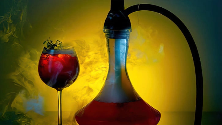 Стаття Як зробити кальян на вині, фото у блозі кальянного сайту, фото 1 Кальян на вині