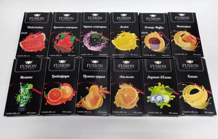 Стаття Огляд тютюну для кальяну українського виробника Fusion, фото у блозі кальянного сайту, фото 1 тютюн fusion